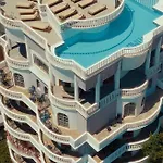 公寓 Panorama - Free Rooftop Pool Entry