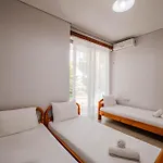 公寓 Panorama - Free Rooftop Pool Entry Sarandë